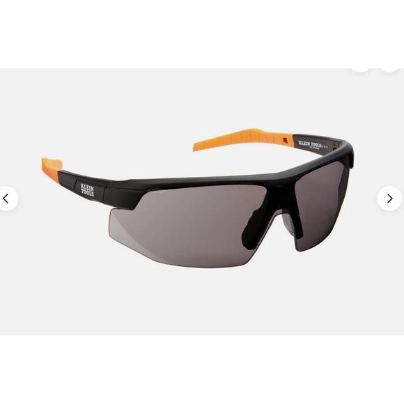 Klein Tools Safety Glasses Gray Lens Anti Fog Uv Protection Lightweight - Picture 1 of 6